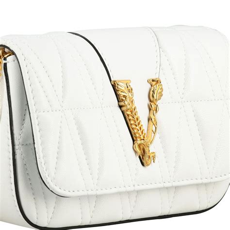 versace white purse|versace purses outlet.